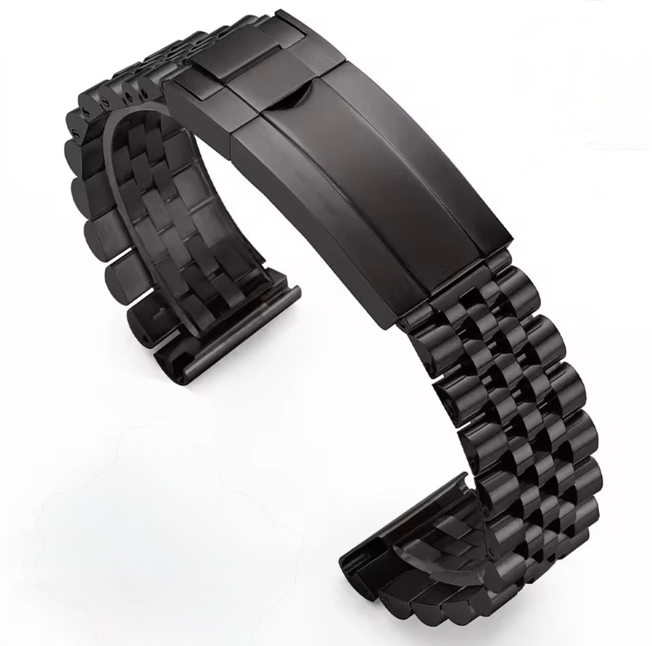 Black 904L Stainless Steel Jubilee Bracelet 20mm