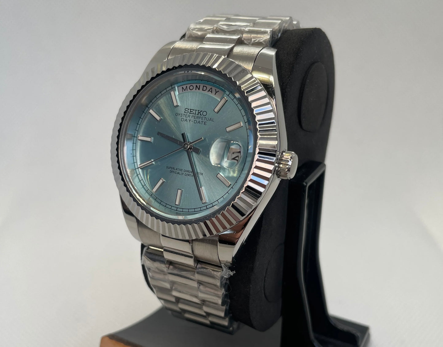 Seiko Day-Date Tiffany Blue Dial 39