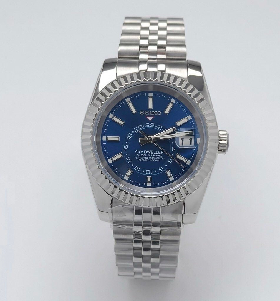 Seiko Sky- Dweller Mod ‘Azure Dial’ 40mm