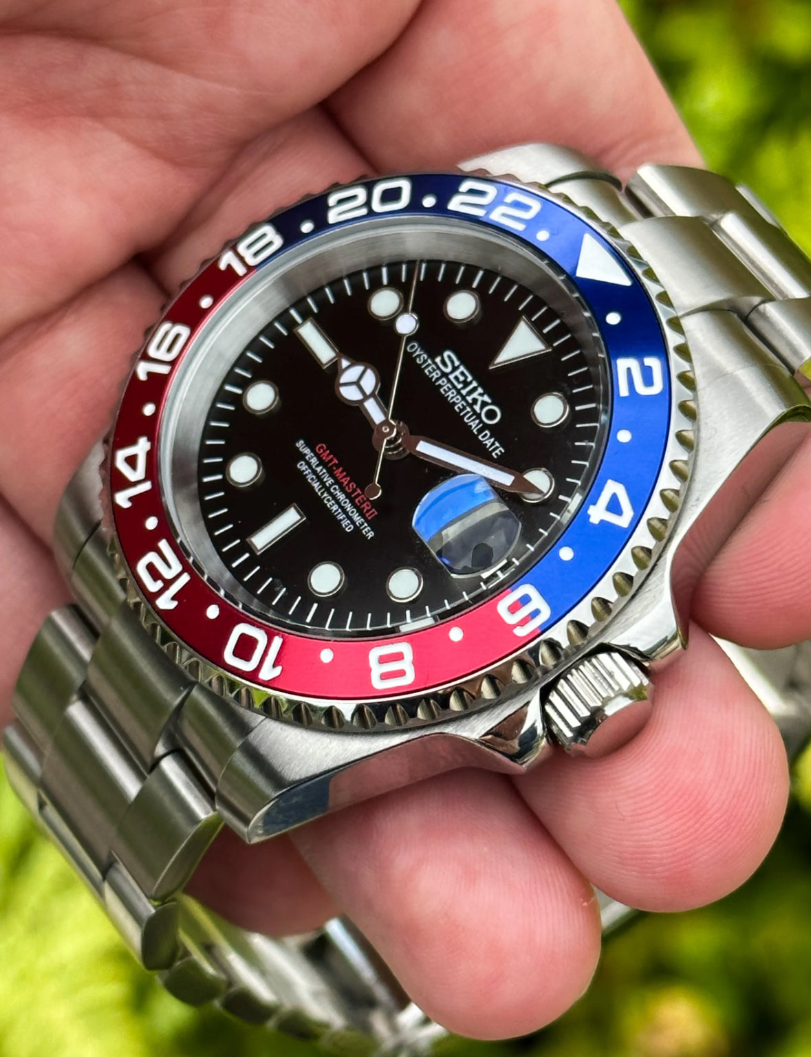 Seiko ‘Pepsi’ GMT- Master II (Oyster Bracelet)