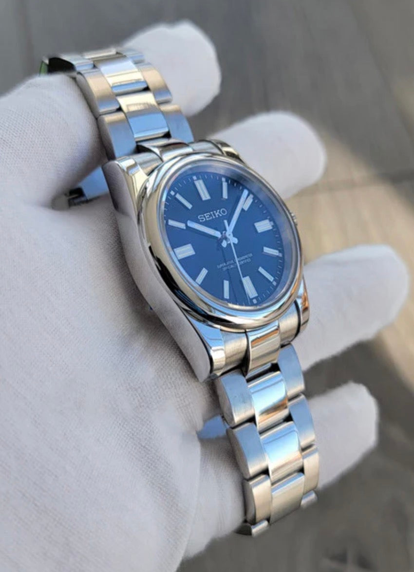 Seiko OP Mod ‘Black dial No date’ 36/39