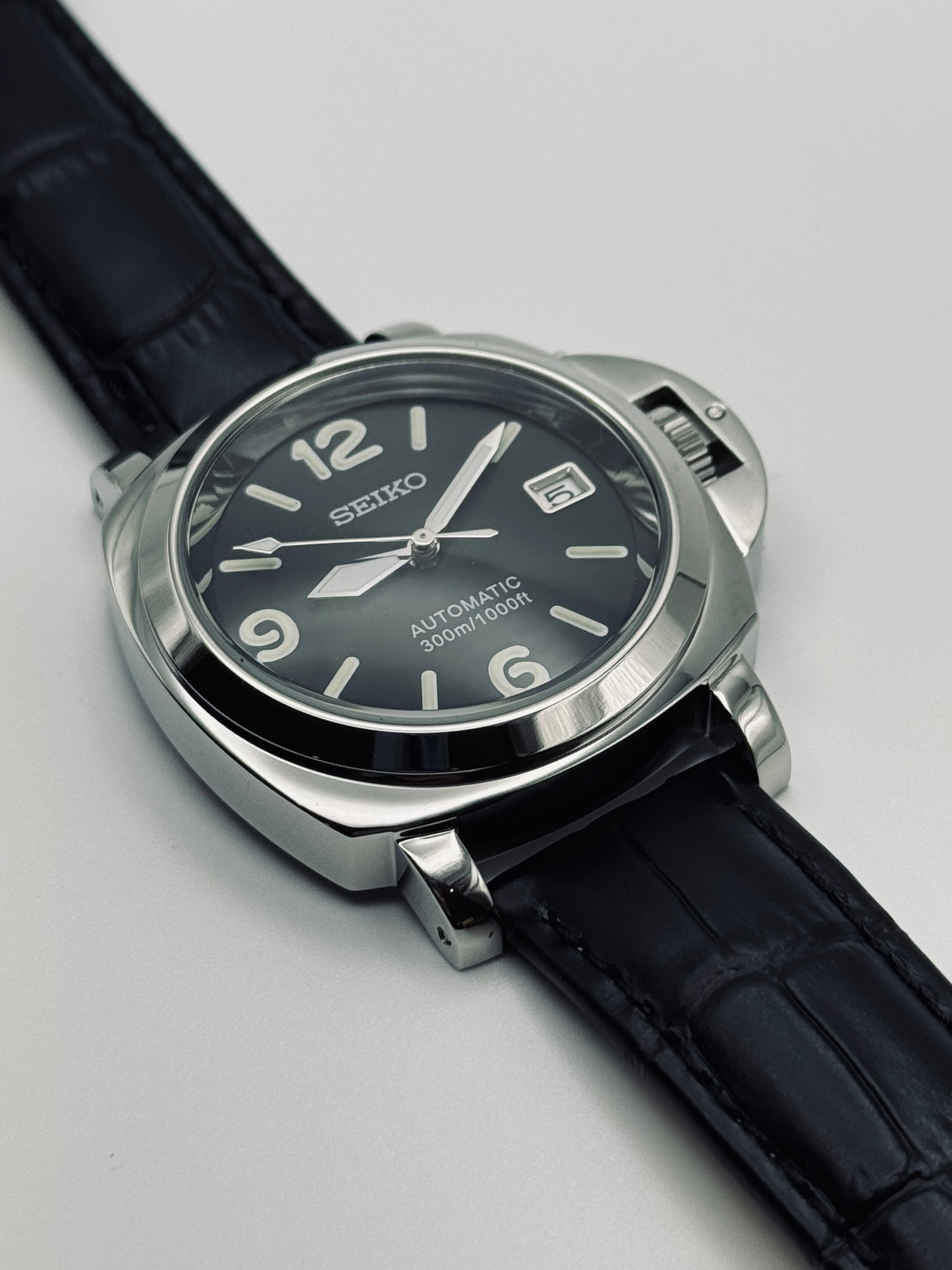 PanSeiko Mod 42- Black Dial
