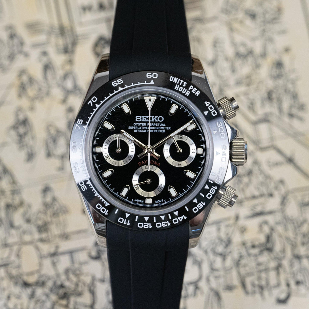 Seiko Daytona Steel Oyster flex 40