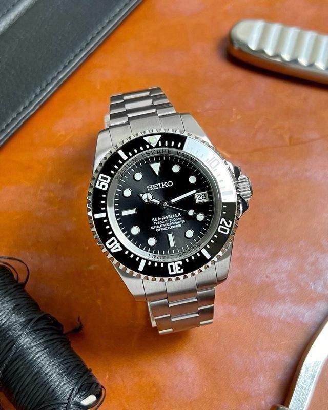 Seiko DEEPSEA SEA-DWELLER Mod ‘Black Dial’ 42