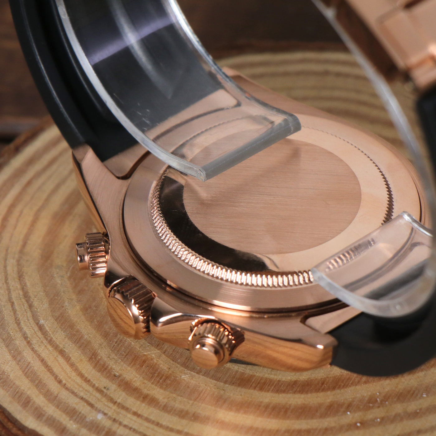 Seiko Daytona Rose Gold Oyster-flex 40