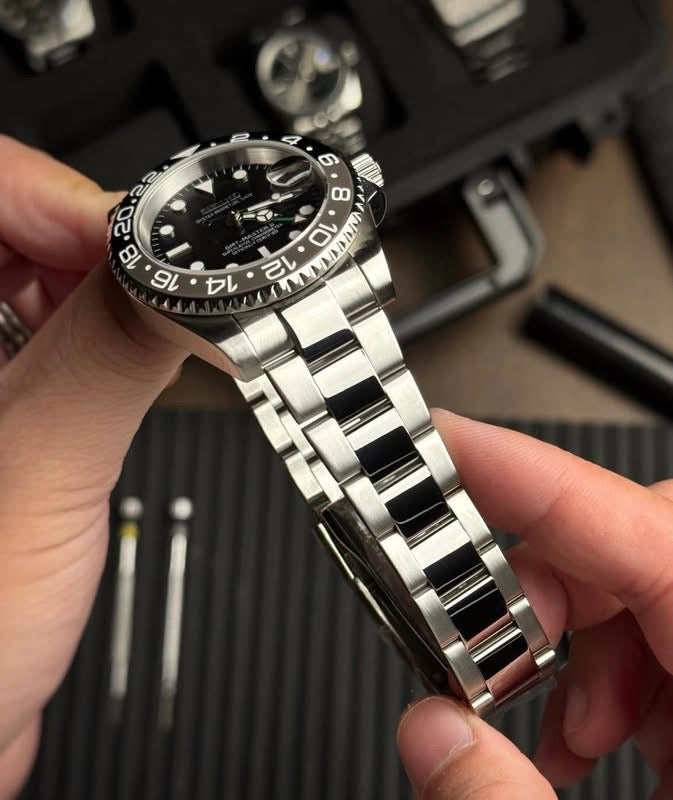 Seiko GMT- Master II Mod ‘Bruce Wayne’ 40 (Oyster Bracelet)