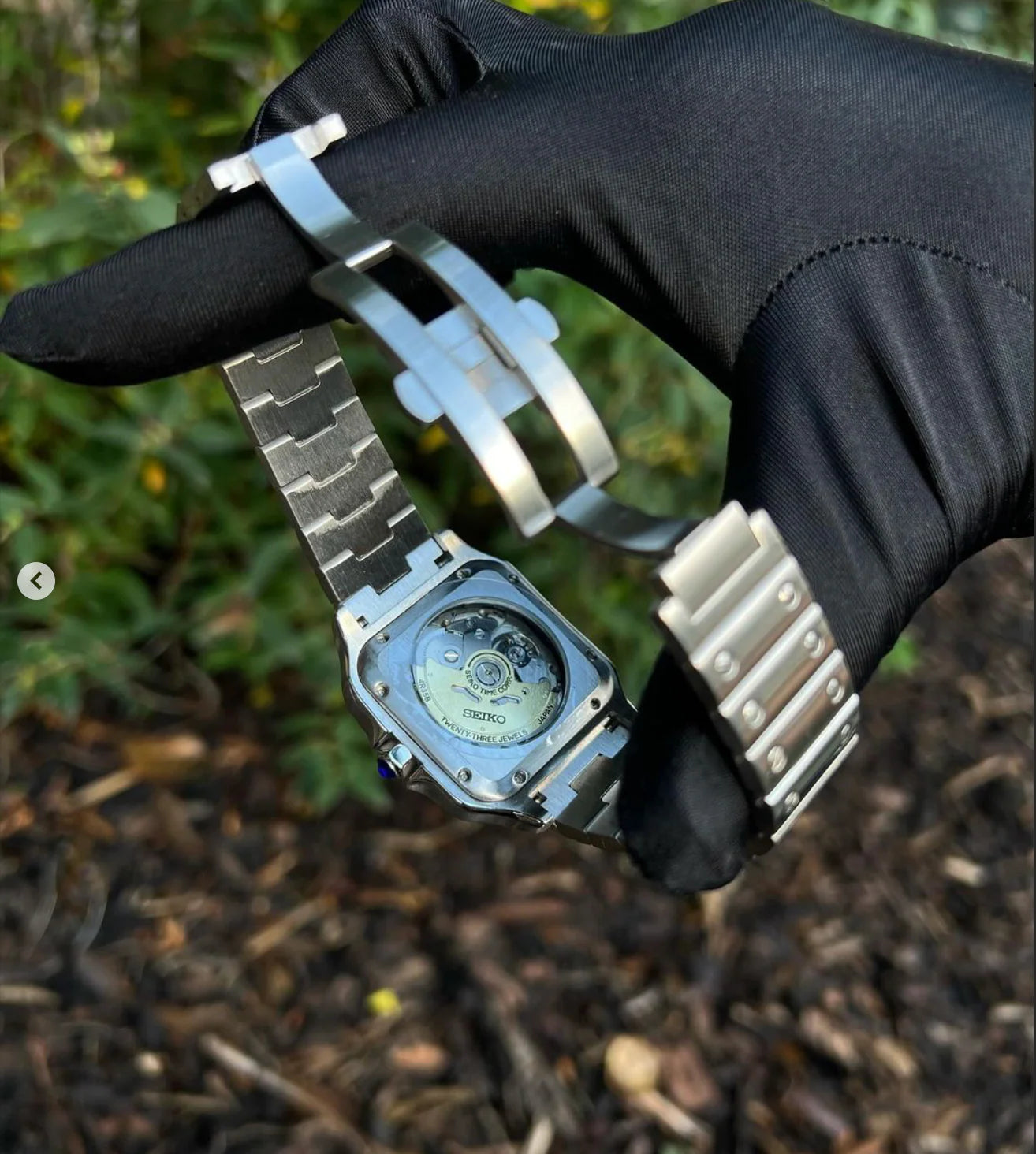 Seiko Santos Mod ‘White Dial’ 39mm