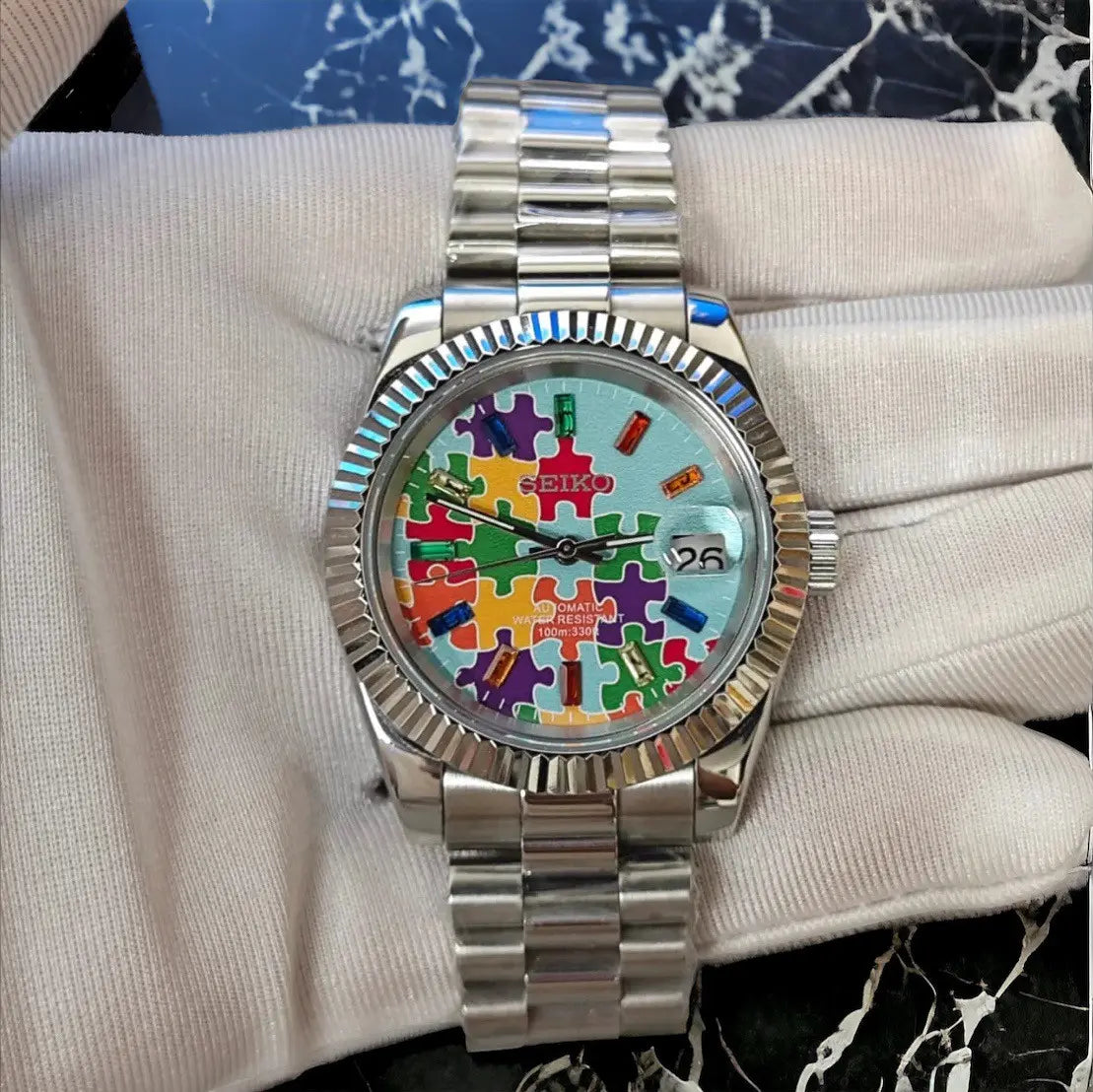 Seiko Datejust ‘Puzzle Dial’ 36/39