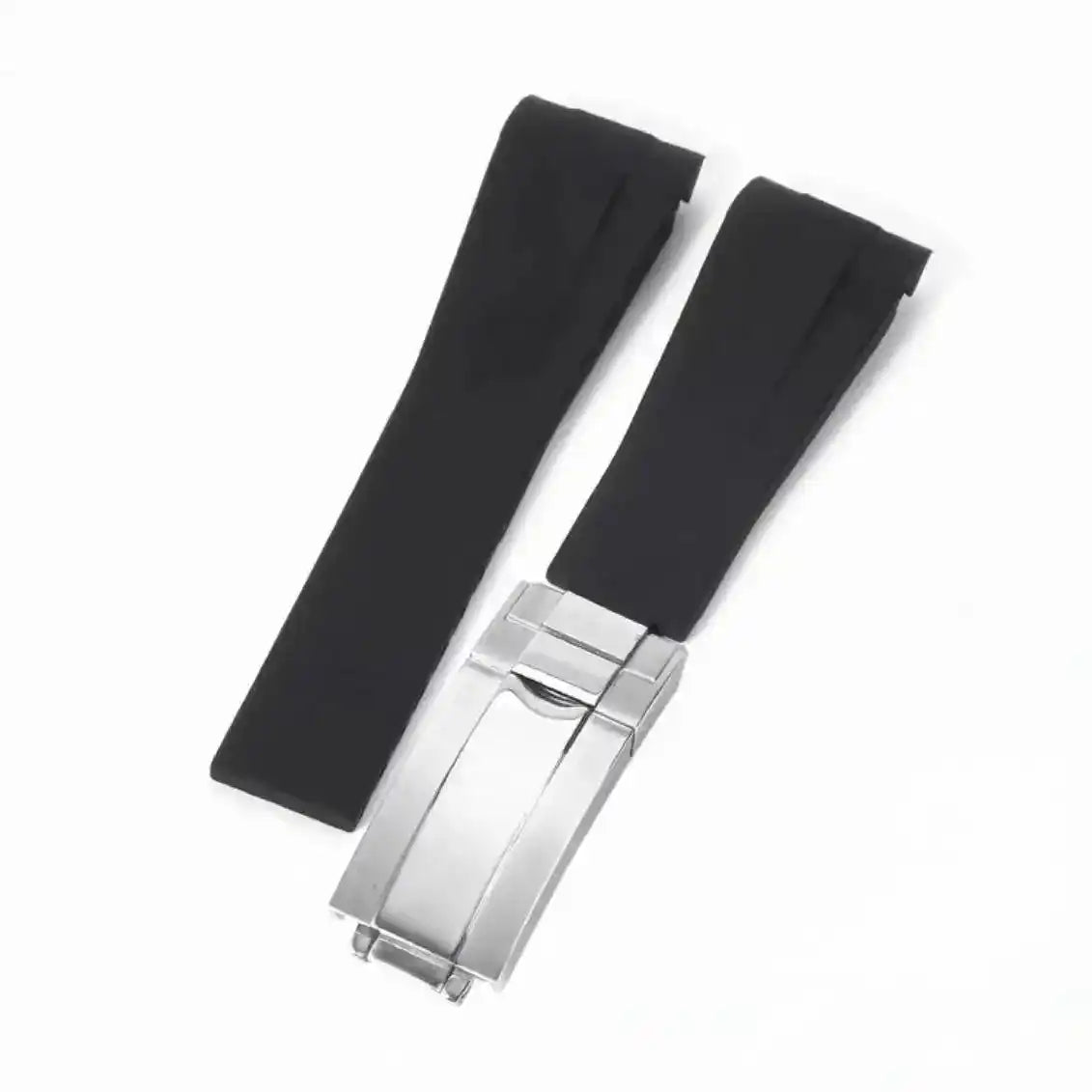 20mm FKM Rubber Strap- Black