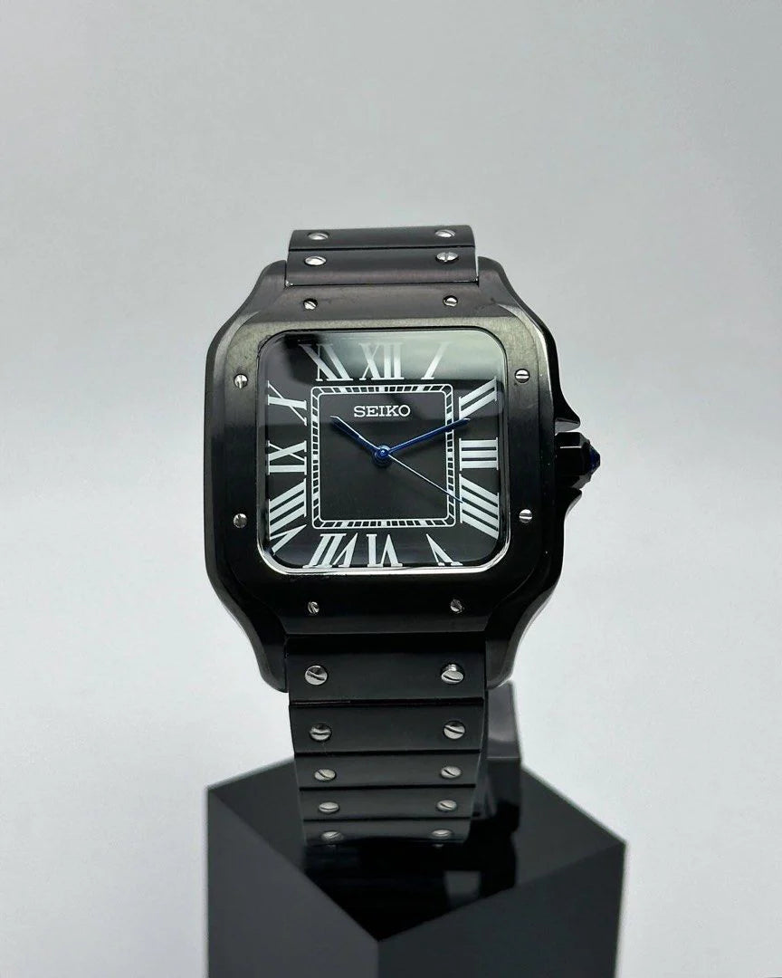 Seiko Santos Mod All Black 39mm