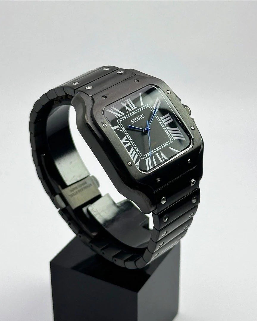 Seiko Santos Mod All Black 39mm