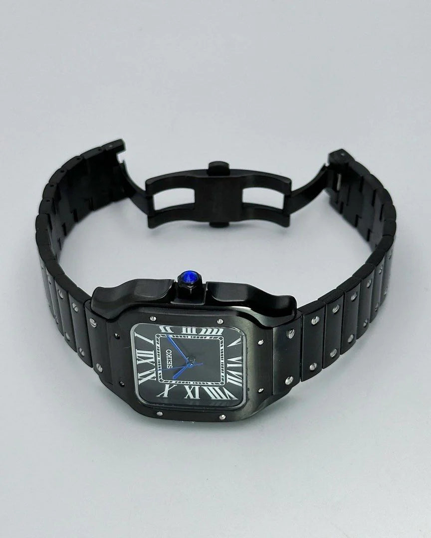 Seiko Santos Mod All Black 39mm