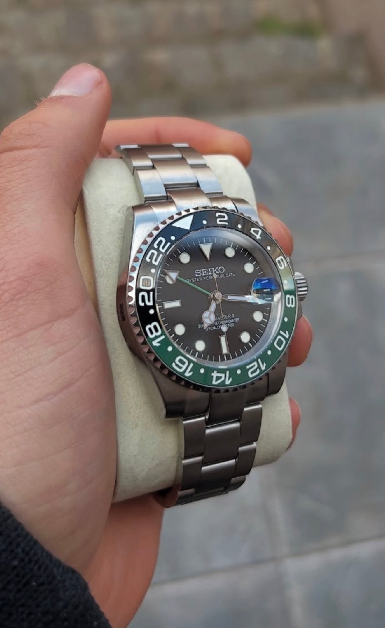 Seiko GMT-Master II Mod ‘Sprite Oyster Bracelet’ 40