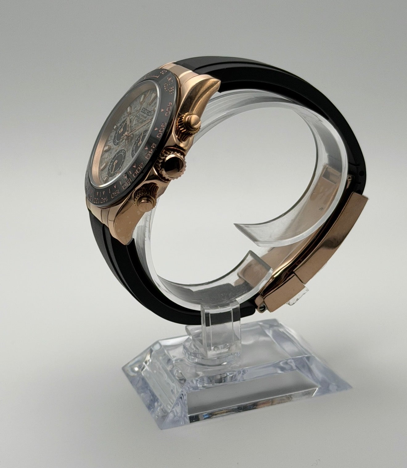 Seiko Daytona Mod ‘Rose Gold Meteorite Dial’ 40