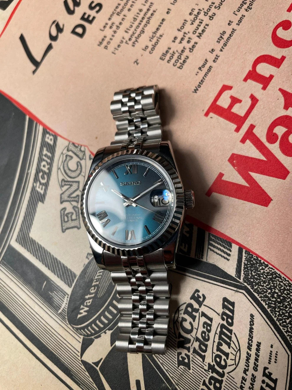 Seiko Date-just ‘Celadon Dial’ 36/39mm