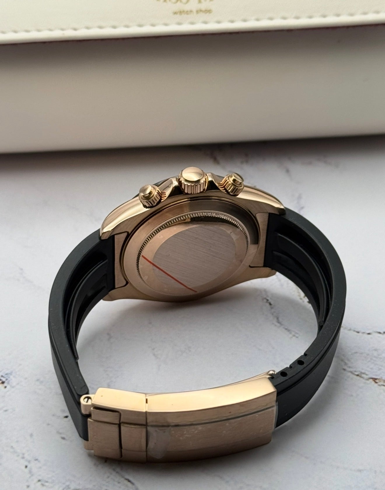 Seiko Daytona Mod ‘Rose Gold Meteorite Dial’ 40