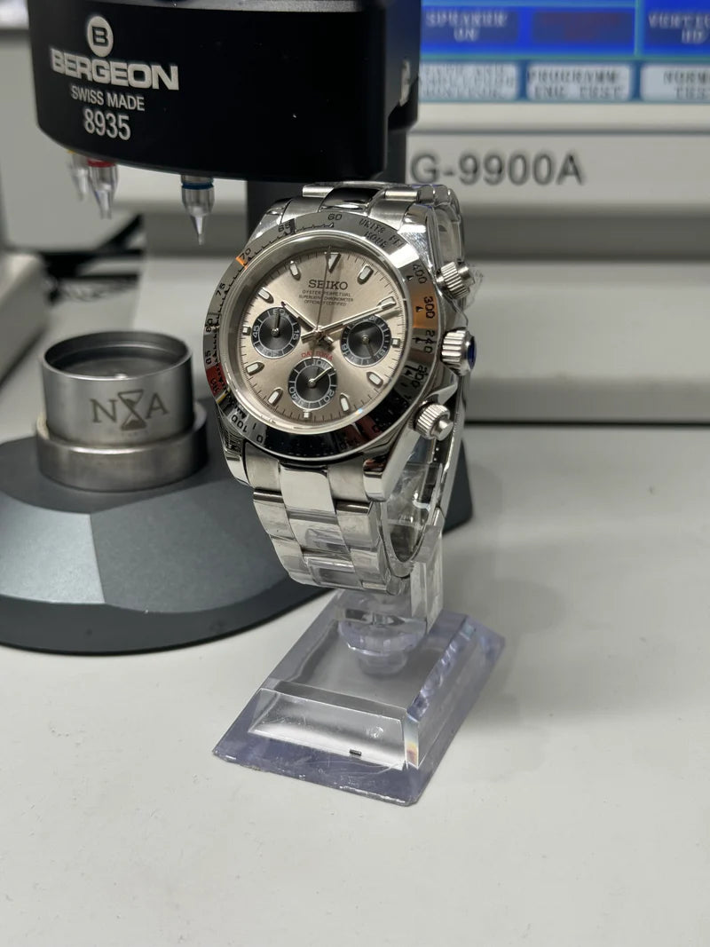 Seiko Daytona Mod ‘White Gold Ghost’ 40mm