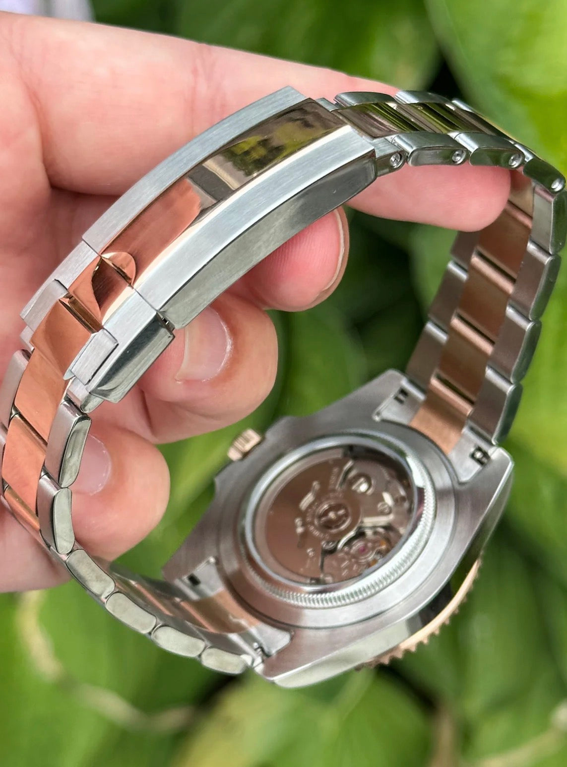Seiko Yachtmaster Mod ‘Rose Gold Two-Tone Chocolate Dial’ 40