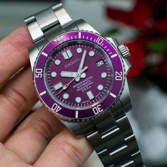 Seiko Marine Master Mod ‘Purple’ 40mm