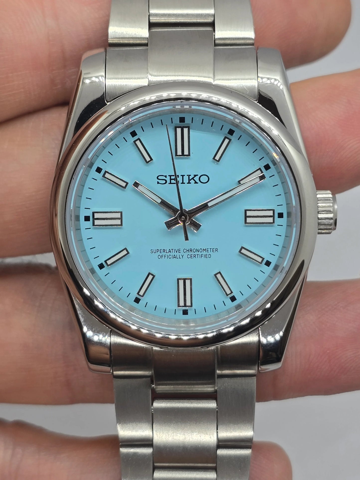 Seiko Oyster Perpetual ‘Tiffany Blue’ 36/39