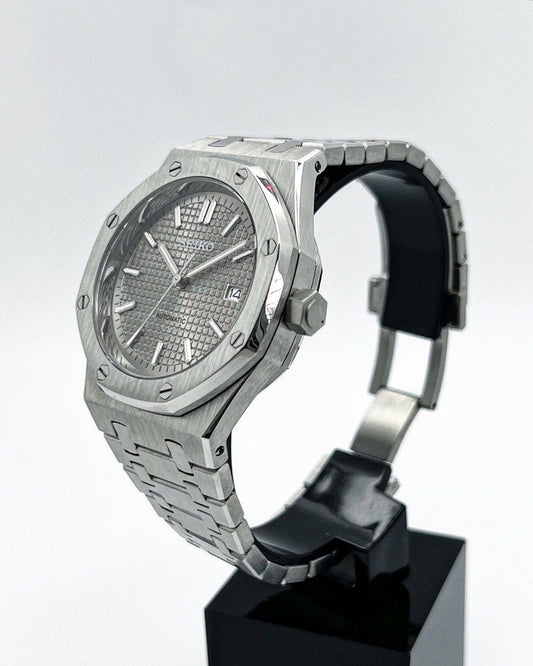 Seiko Royal Oak Mod ‘Steel Gray Dial’ 41