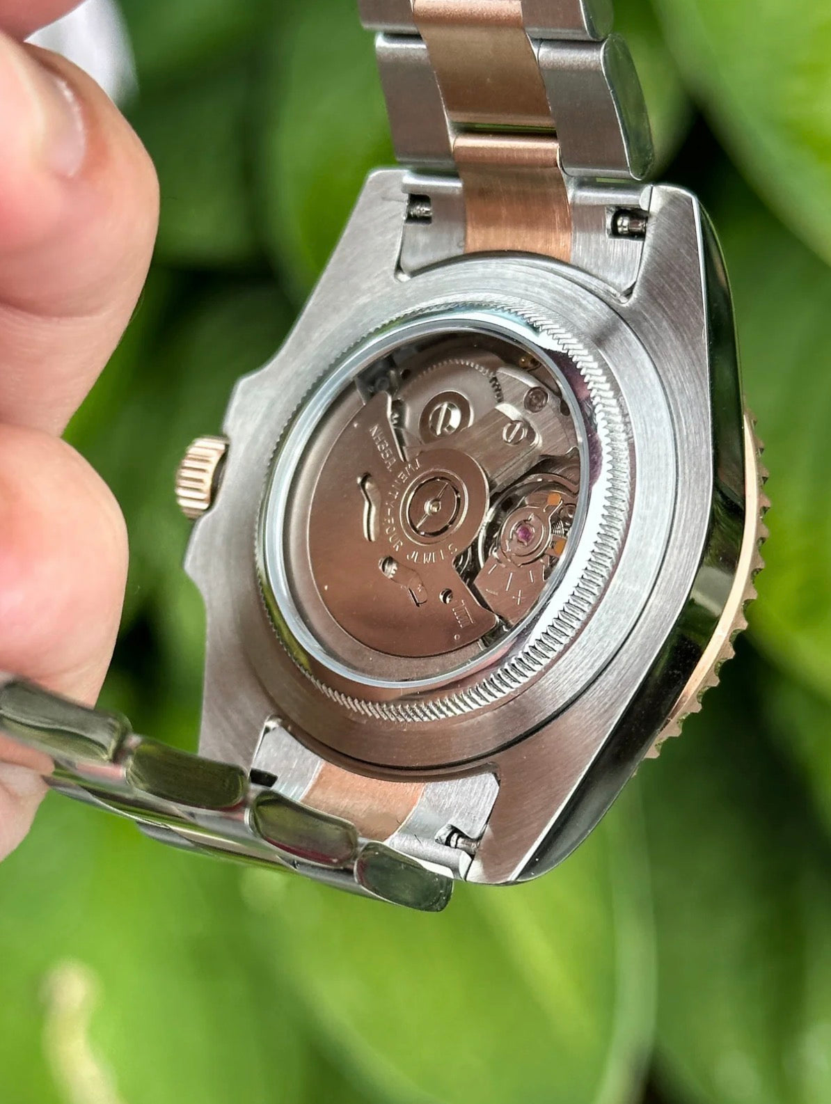 Seiko Yachtmaster Mod ‘Rose Gold Two-Tone Chocolate Dial’ 40