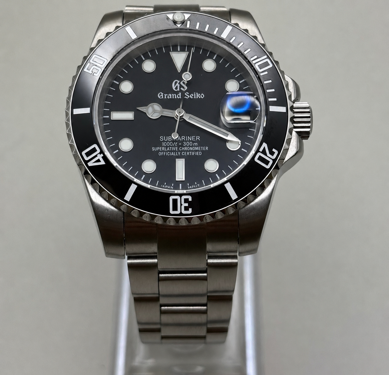 GS Mod Submariner ‘Steel Black Dial’ 40