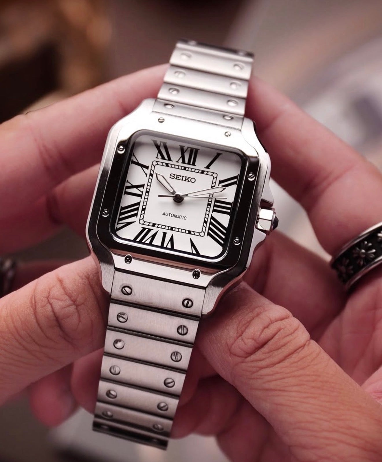 Seiko Santos Mod ‘Classic White Dial’ 39