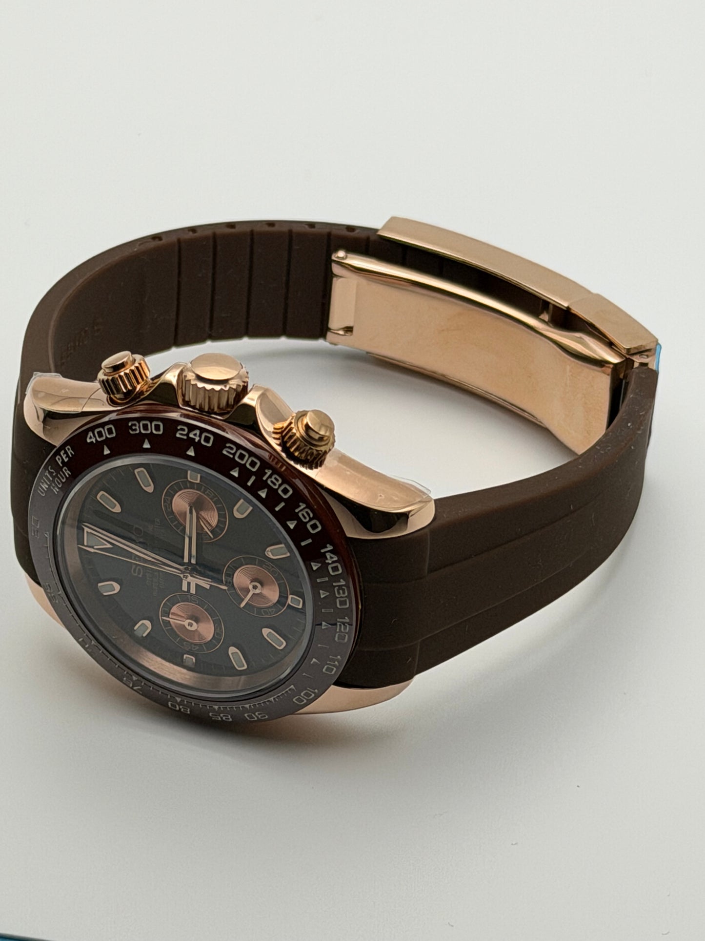 Seiko Daytona Mod ‘Caramel Mocha Black Dial’ 40