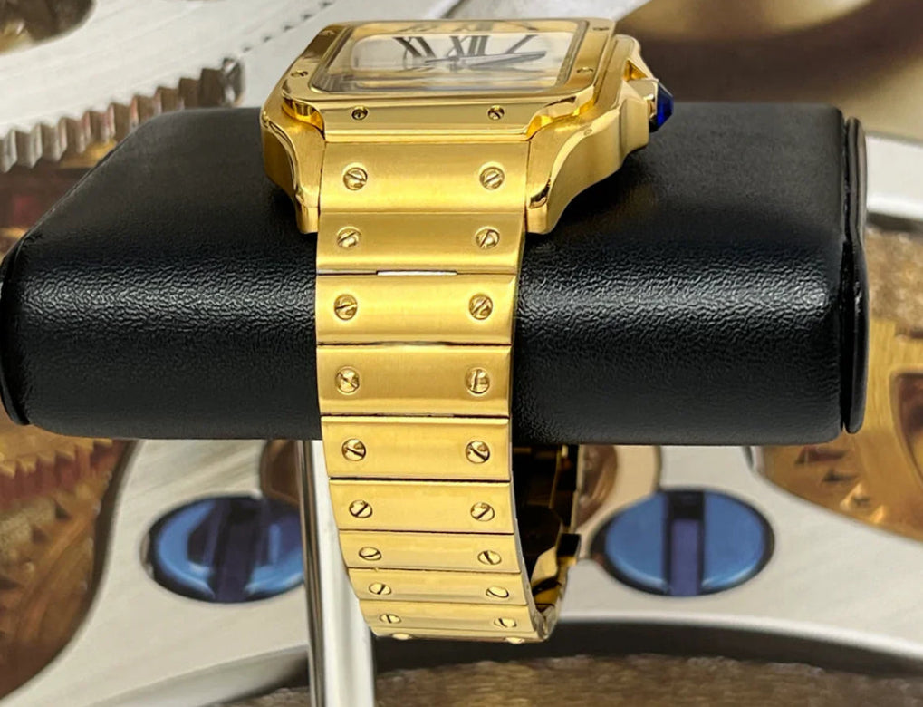 Seiko Santos Mod ‘Full Gold’ 39