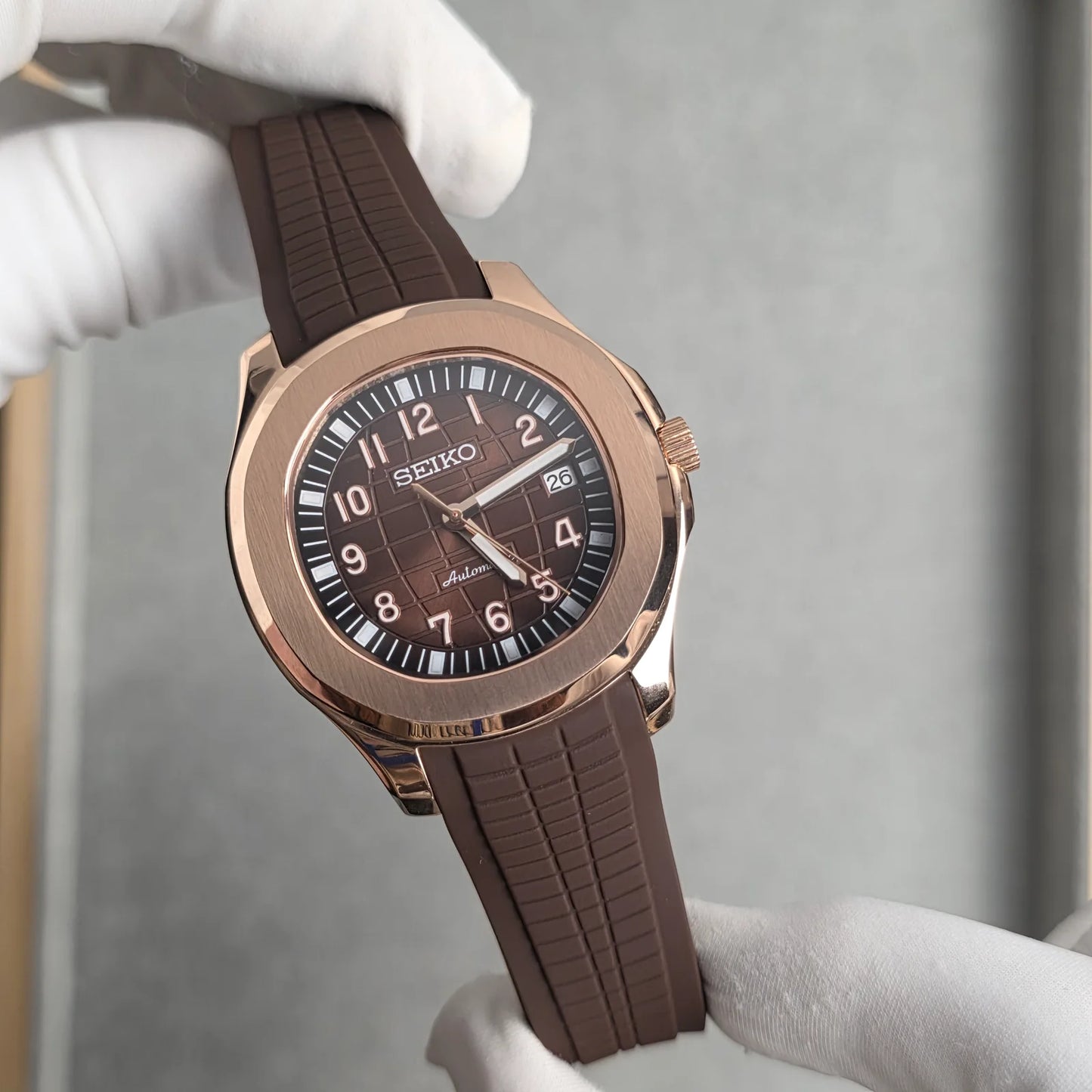 Seiko Aquanaut ’Rose Gold Chocolate Dial’ 40