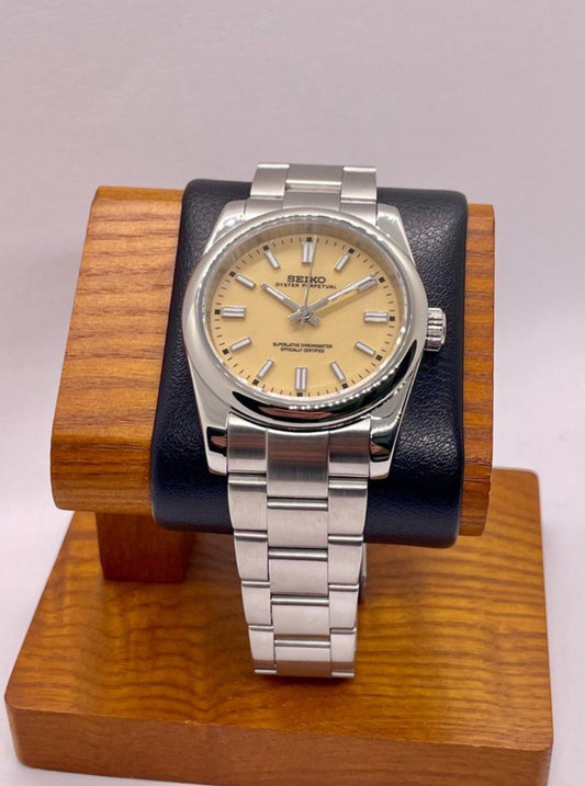 Seiko Oyster Perpetual Mod ‘Yellow Dial’ 36/39