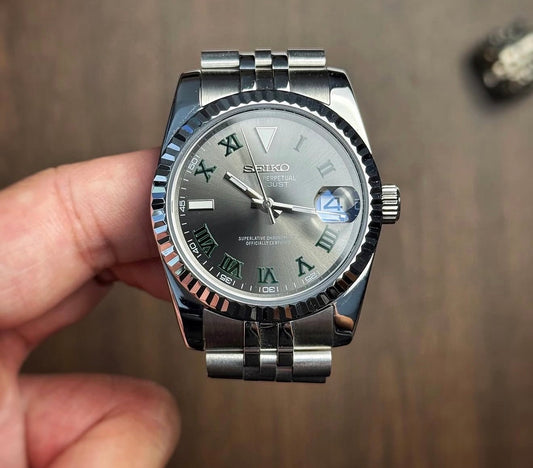 Seiko Date-just mod ‘Wimbledon Dial’ 36/39