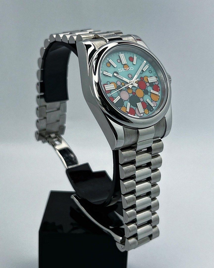 nh35 ムーブメント オイパぺ セレブレーション カスタム Seiko Oyster Perpetual Homage – Celebration Dial, NH35 Automatic