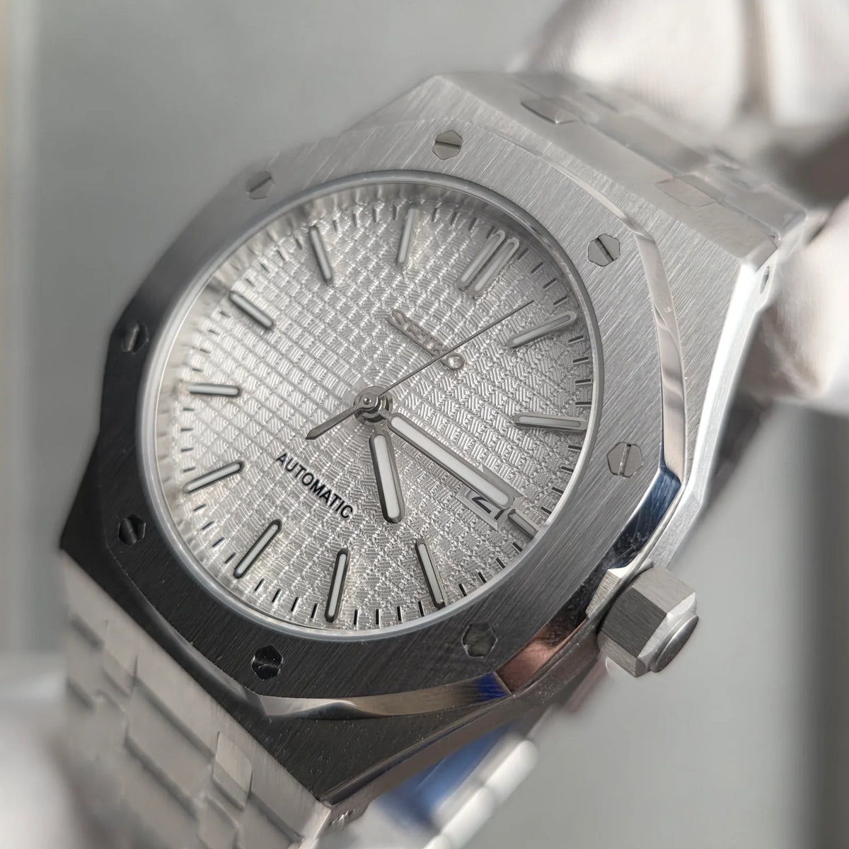 Seiko Royal Oak Mod ‘White Dial’ 41