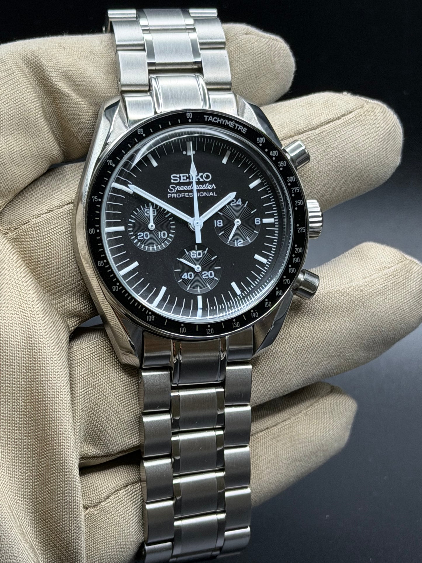 Seiko Speedmaster Mod ‘Black Dial’ 41