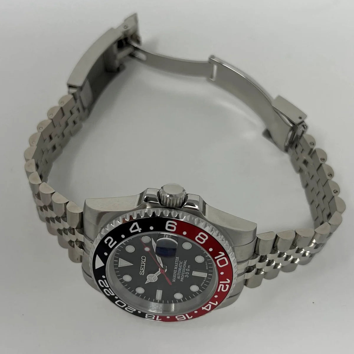 Seiko Marine Master Mod ‘Coke Bezel- Jubilee Bracelet’ 40