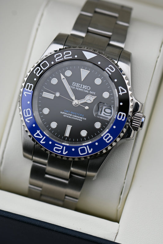 Seiko GMT-Master II Mod ‘Batman’ 40