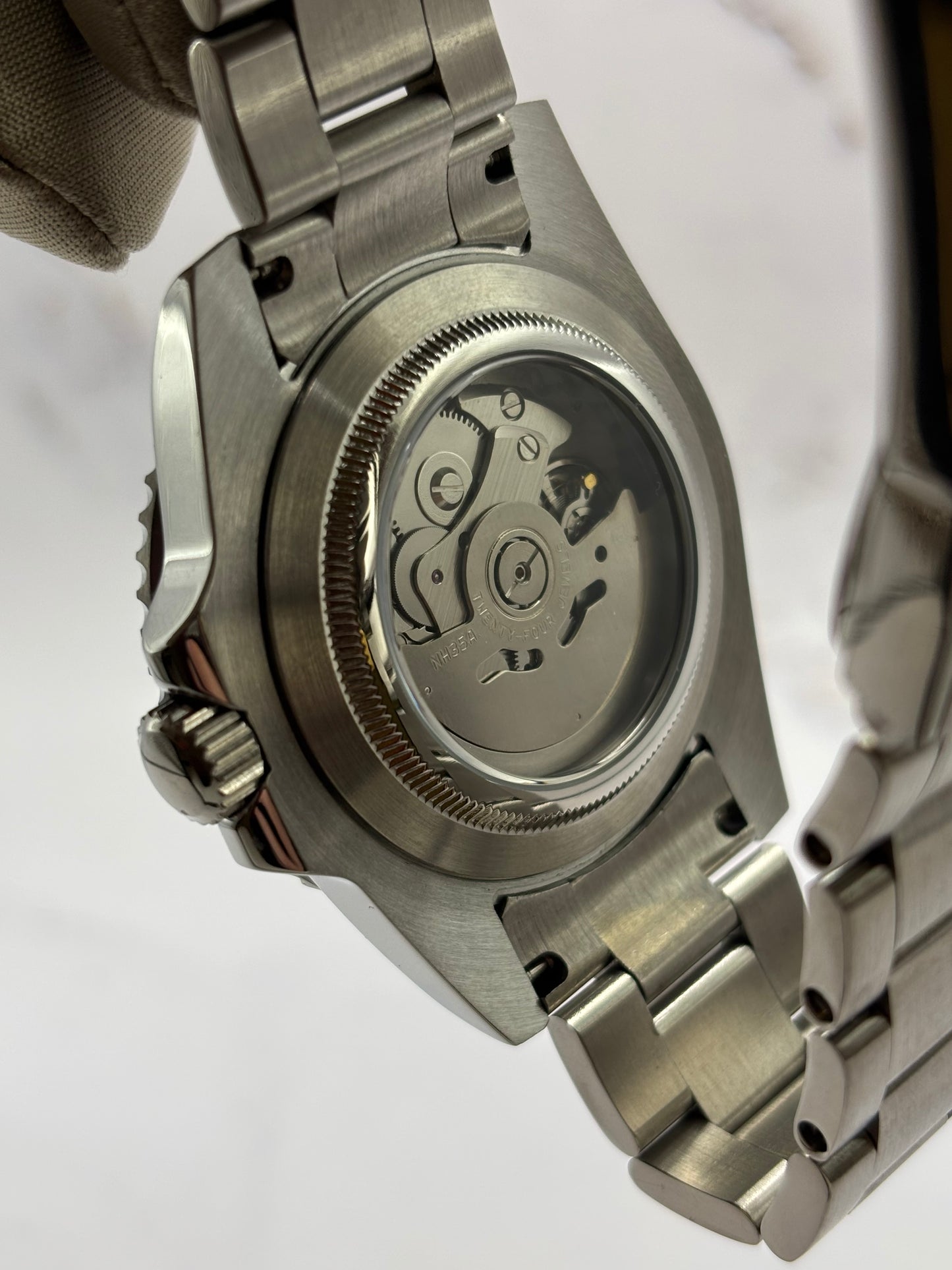 Black- Steel Seiko Submariner 40