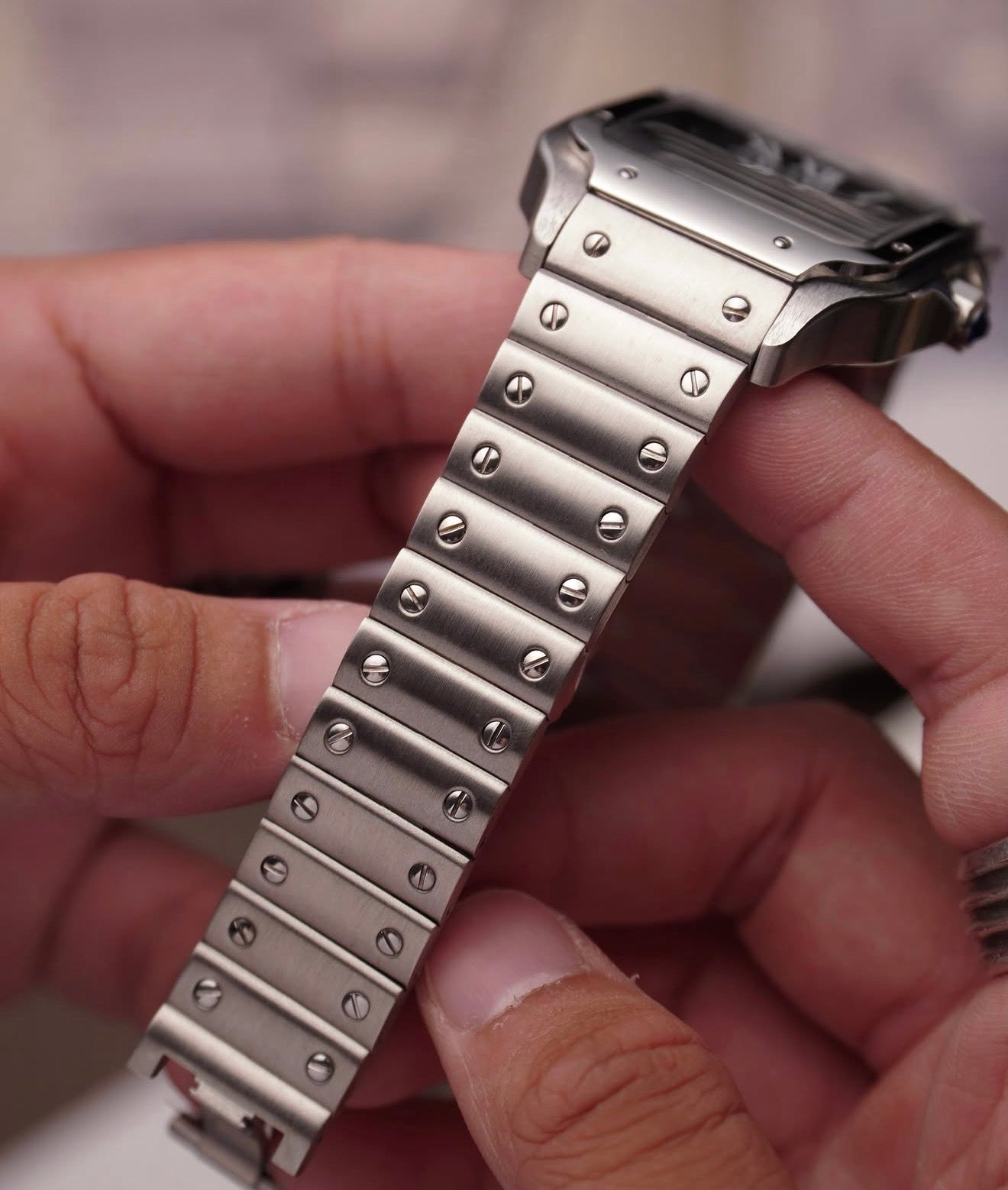 Seiko Santos Mod ‘Steel/ Black Automatic Dial’ 39mm