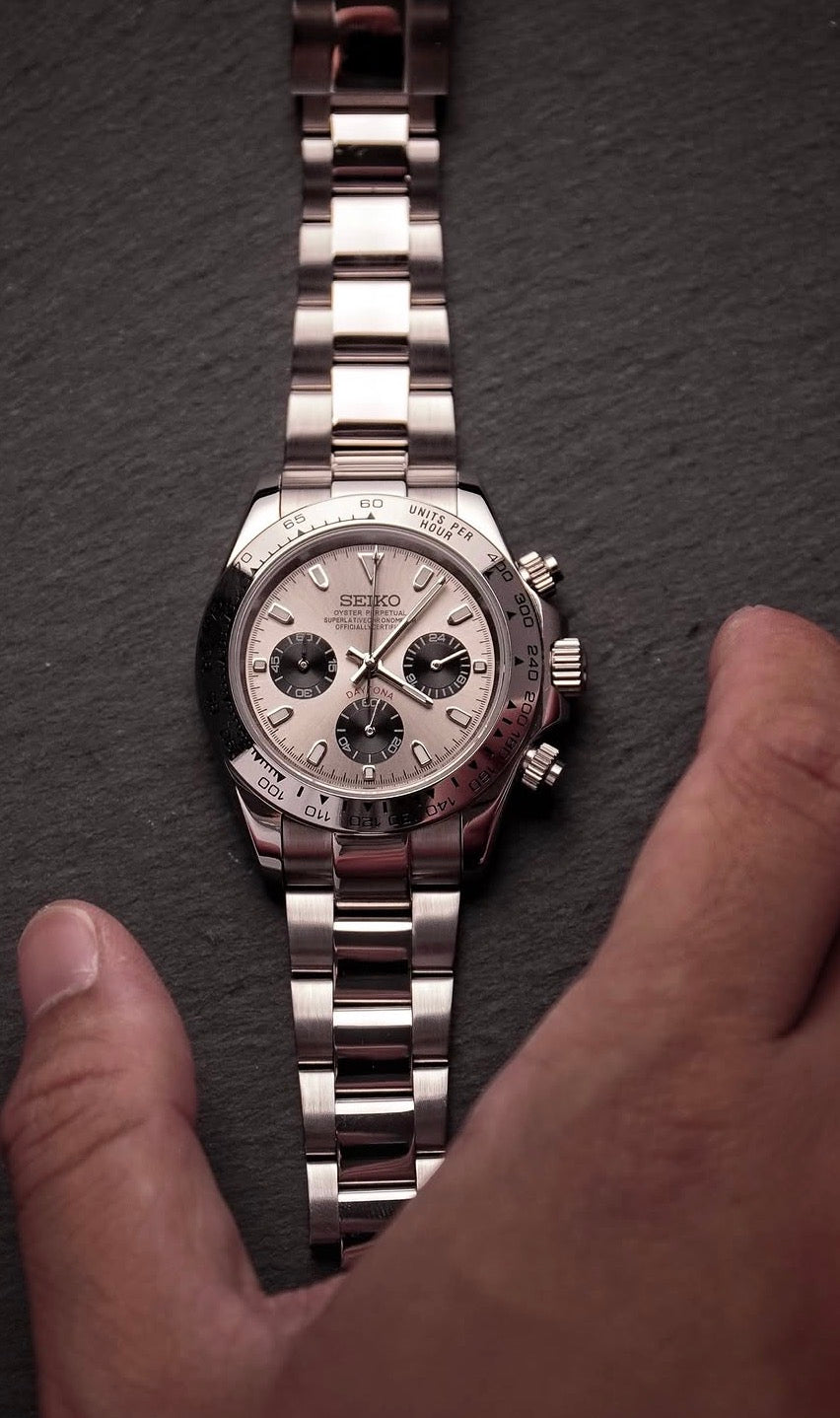 Seiko Daytona Mod ‘White Gold Ghost’ 40