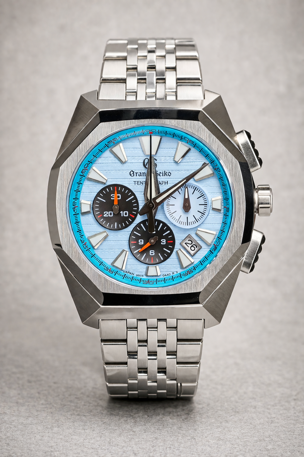 GS Sports Mod ‘Tokyo Lion Tentagraph’ Blue Dial 42