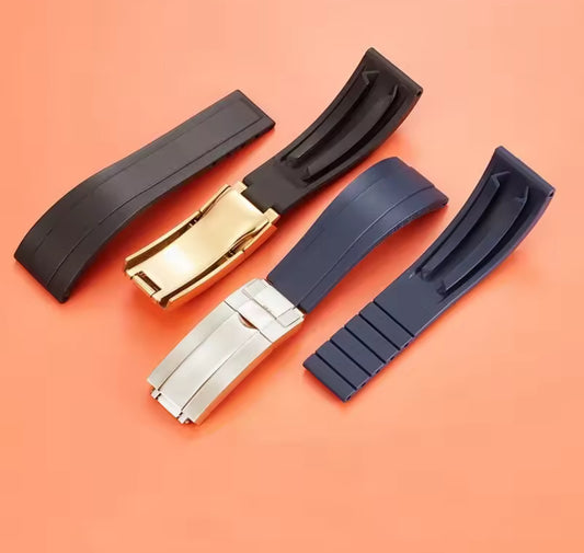 Oyster-flex Style Rubber Strap 20mm