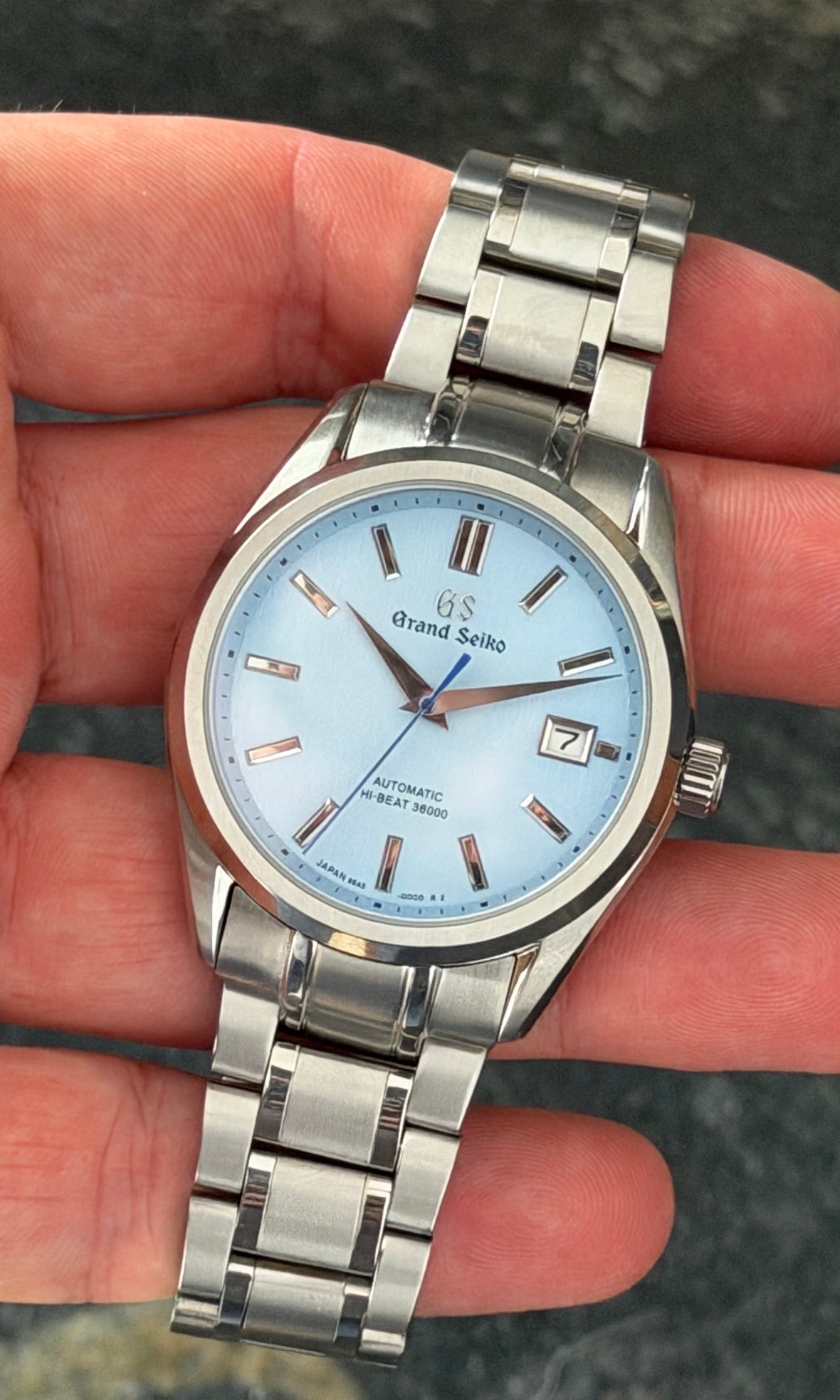 GS Seiko Mod ‘Blue Birch Dial’ 40mm