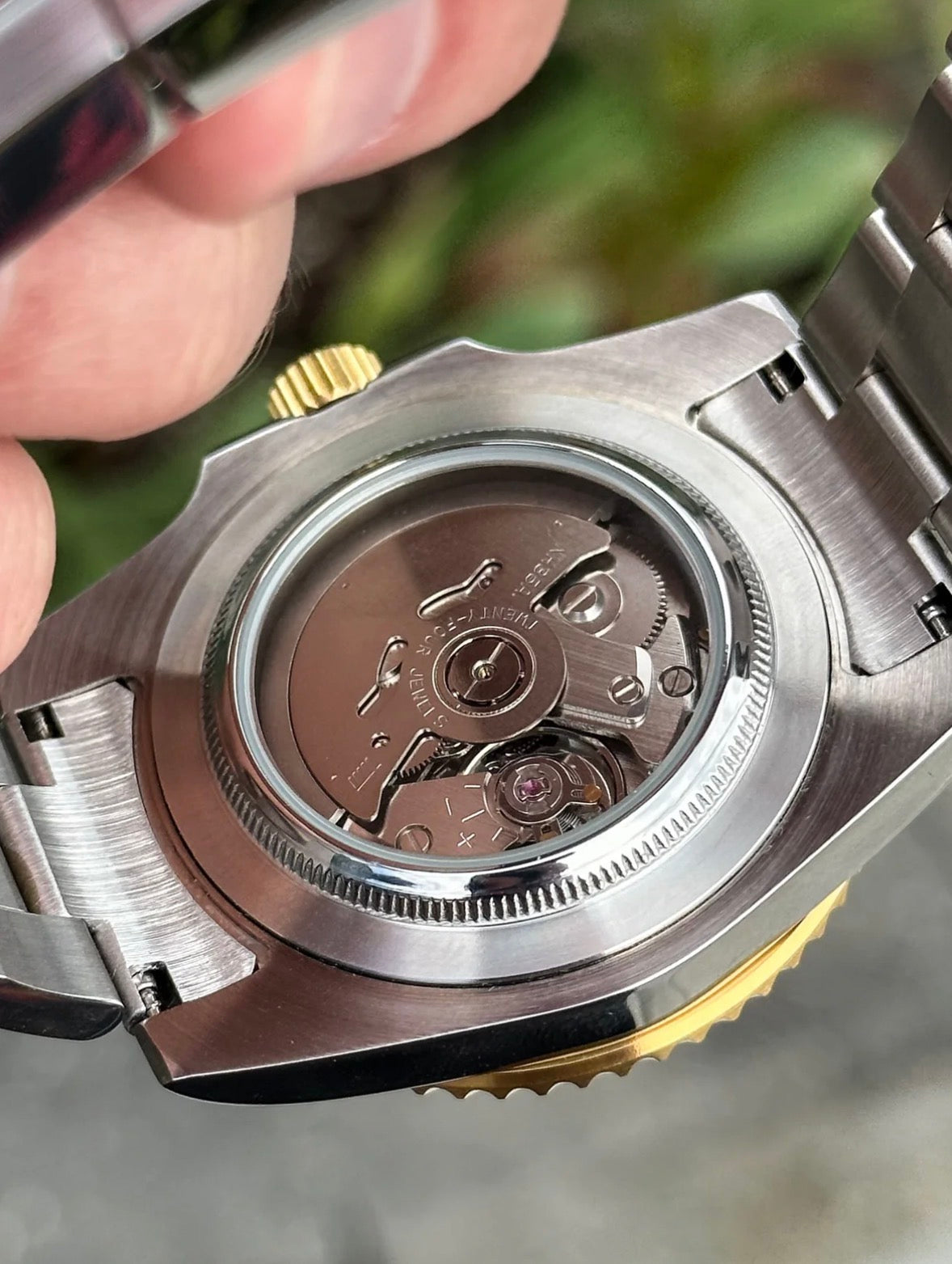 Seiko Marine Master Mod ‘Two-tone Green Dial’ 40