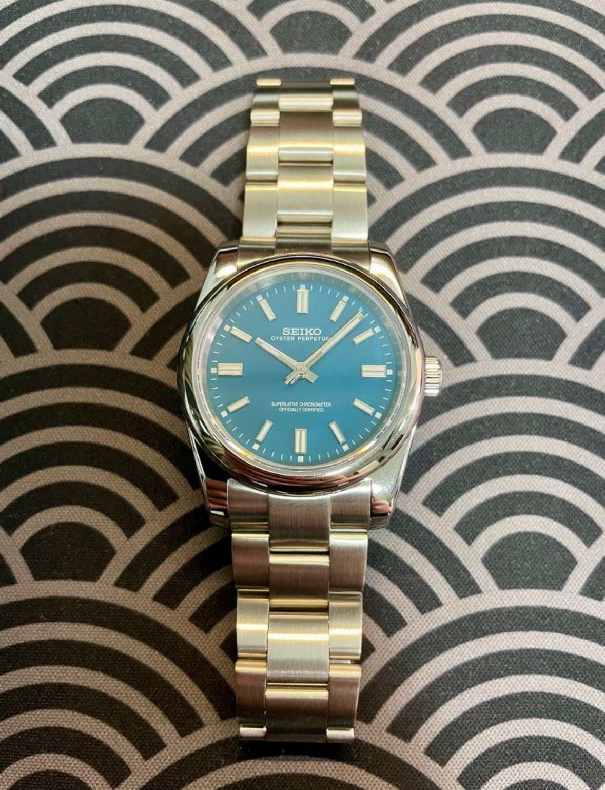 Seiko Oyster Perpetual ‘Blue Dial’ 36/39
