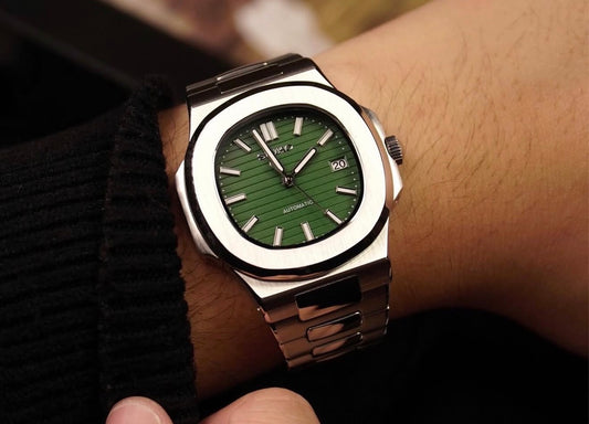 Seiko Nautilus Mod ‘Steel Green Dial’ 40