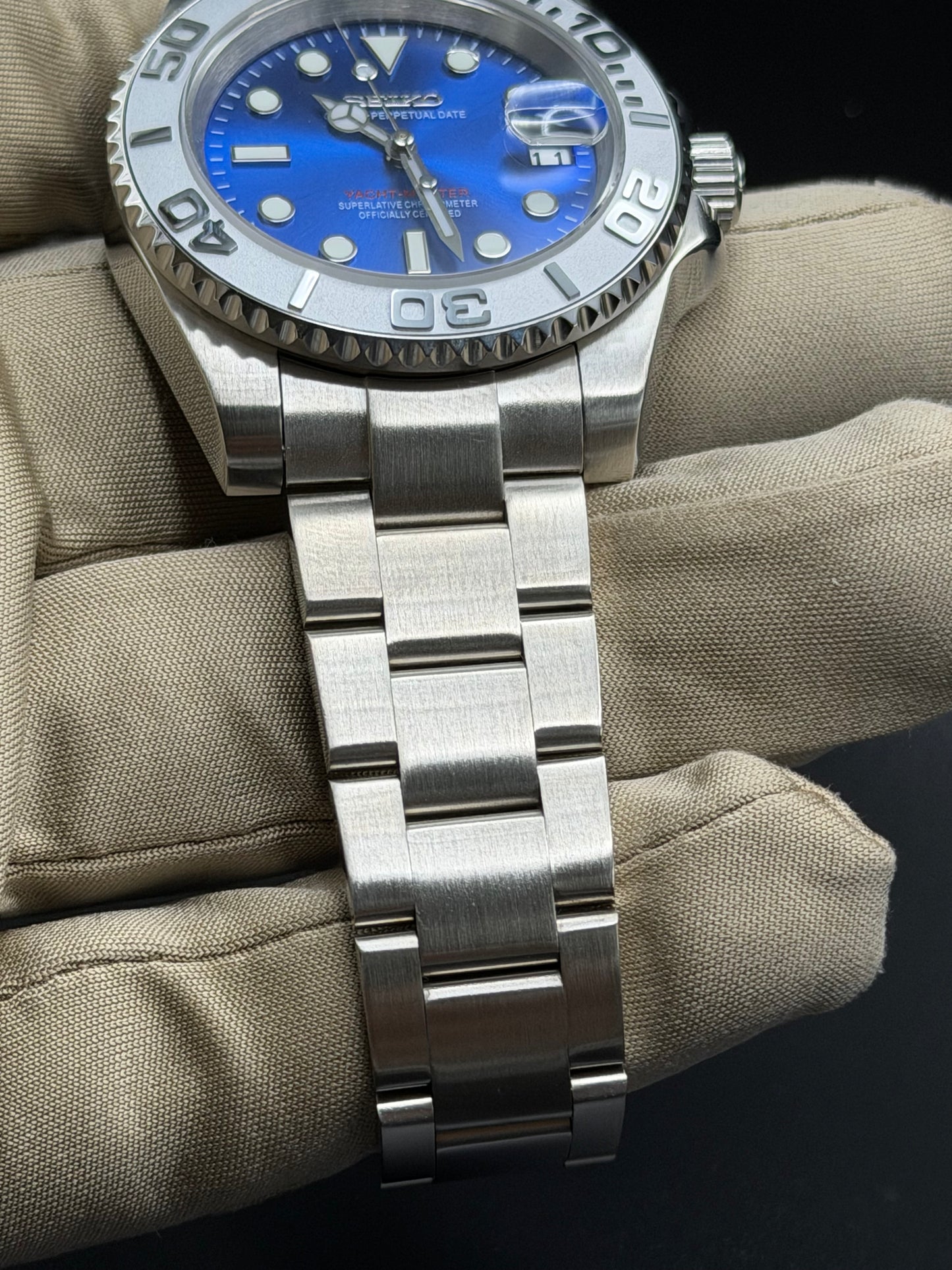Seiko Yachtmaster Mod ‘Captain America’ 40