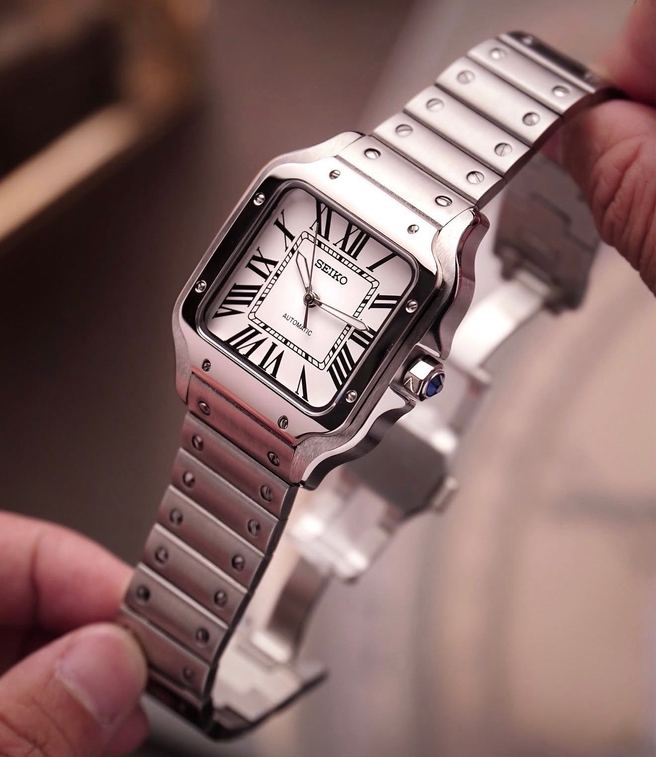 Seiko Santos Mod ‘Classic White Dial’ 39