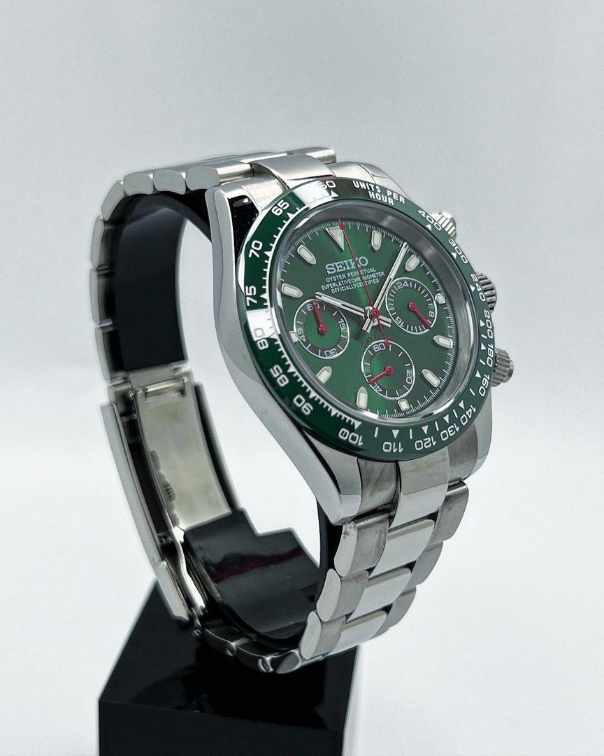 Seiko Daytona Mod ‘Green Hulk’ 40